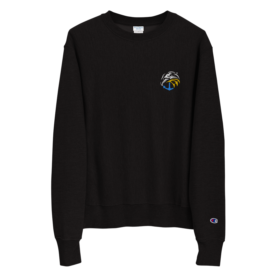 Men's Navy SEAL Foundation Logo(Color) Champion Crewneck Sweatshirt