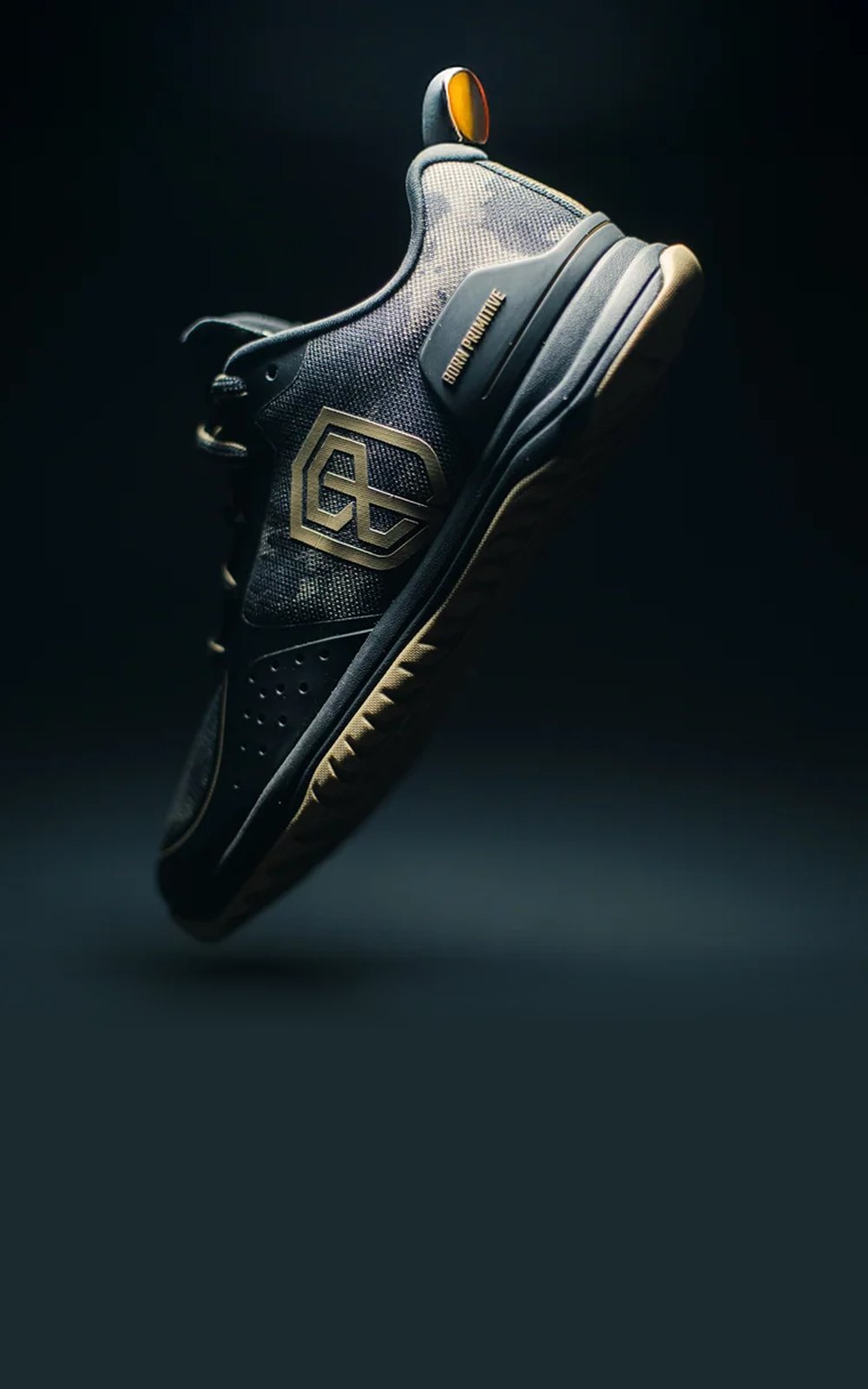 NSF Edition Savage 1 training shoe on a dark background